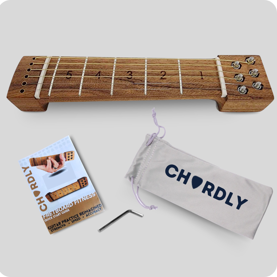 Chordly: Portable Guitar Practice System