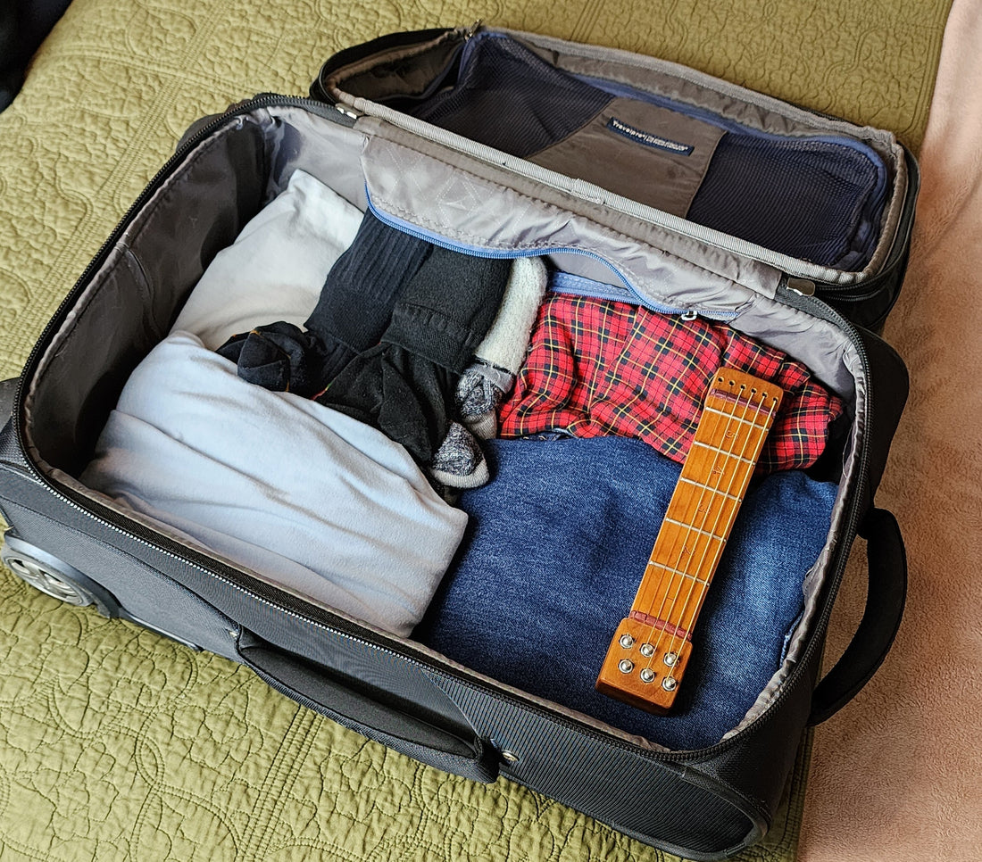 Why Chordly Is Better Than a Travel Guitar, A Smarter Way to Practice Anywhere
