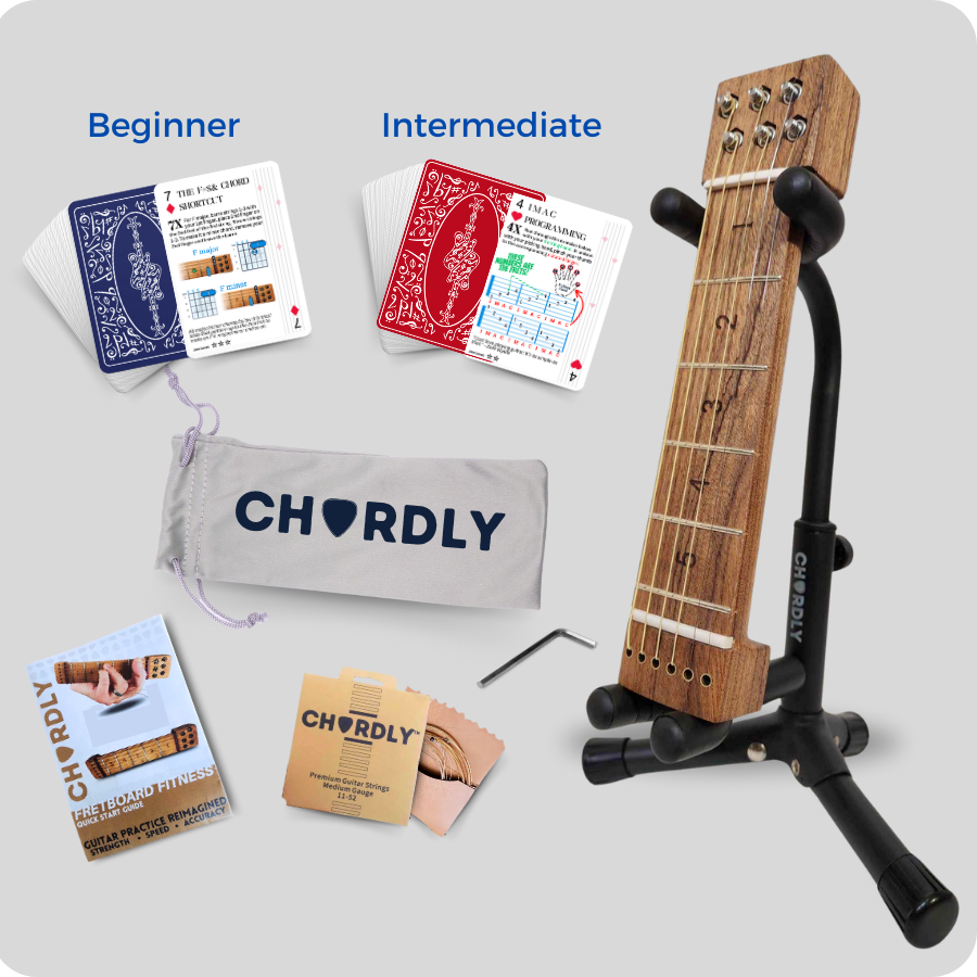 Chordly: Portable Guitar Practice System